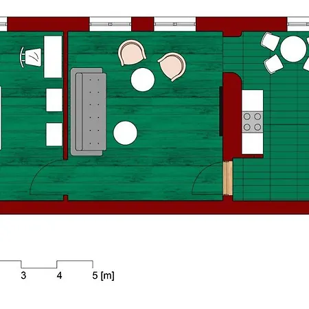 Lägenhet Muralowy Nikiszowiec